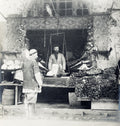 Caucasus Georgia Tiflis Vegetable Shop Market Vendor Chaldean Vtg. Photo 19thC.