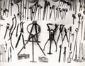 Pompeii Italy Surgical Instruments Ancient Roman Medical Tools Vtg. Photo 19thC.