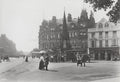 Harrogate Station Square Hotel Raworth Street Scene Vtg. Photo 19thC.