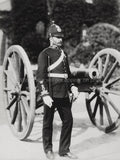 Sergeant Major Royal Malta Artillery British Army Uniform Vtg. Photo 19thC.