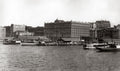 Sydney Circular Quay Harbour Ferries Paddle Steamer Waterfront Vtg. Photo 19thC.