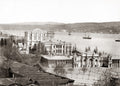 Dolmabache Palace Bosphorous Turkey Waterfront Architecture Vtg. Photo 19thC.