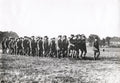 WW1 Tirailleurs Soldiers Marching Drill Field Uniforms Vtg. Photo