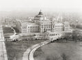 Washington Library Congress Thomas Jefferson Building Aerial Vtg. Photo 20thC.
