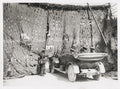 WW1 Army Car Camouflage Netting Soldiers Military Vtg. Photo