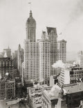 New York City Investing Cortlandt Building Skyscraper Vtg. Photo 20thC.