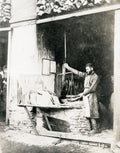 Caucasus Georgia Tiflis Baker Baking Bread Weighing Scales Vtg. Photo 19thC.