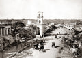 James St Bazaar Secunderabad India Clock Tower Street Scene Vtg. Photo 19thC.