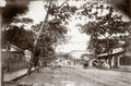 Philippines Manila Street Scene Colonial Architecture Vtg. Photo 19thC.