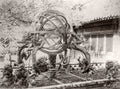 Beijing Imperial Observatory Armillary Sphere Dragons Vtg. Photo 19thC.