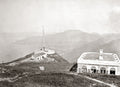 Hong Kong Signal Station Victoria Peak Harbour View Mountains Vtg. Photo 19thC.