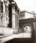 Rome Italy Temple Mars Ultor Ancient Ruins Columns Vtg. Photo 19thC.
