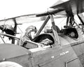 RAF Observer Wireless Transmitter Biplane Cockpit WW1 Aviator Vtg. Photo