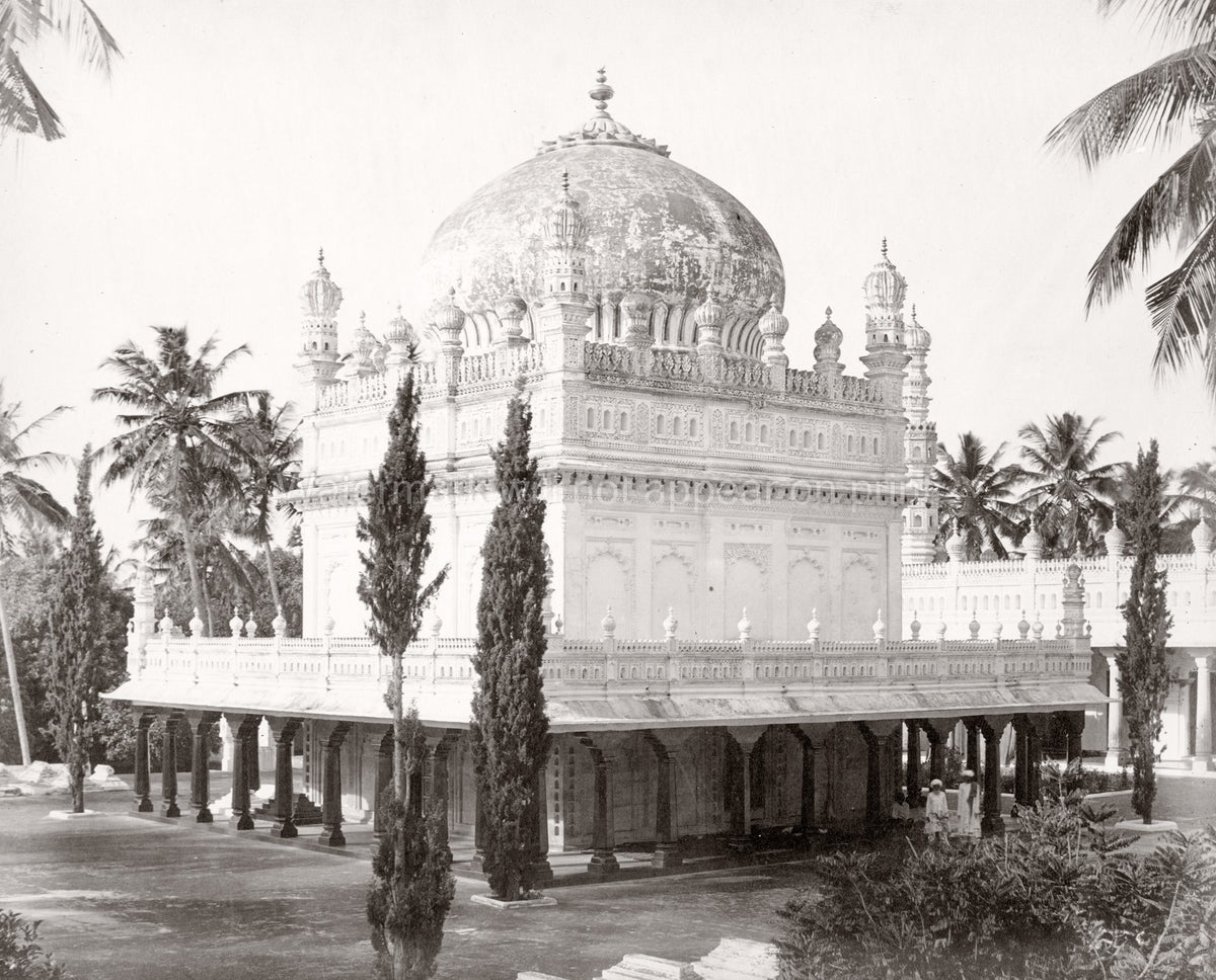 Seringapatam India Gumbaz Muslim Mausoleum Tomb Architecture Vtg. Photo 19thC.
