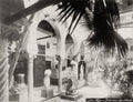 Algiers Algeria Museum Interior Courtyard Statues Architecture Vtg. Photo 19thC.