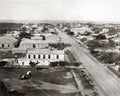 Durban South Africa High Angle View Street Scene Cityscape Vtg. Photo 19thC.