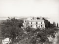 Achilleion Palace Corfu Gastouri Empress Elisabeth Coastal Vtg. Photo 19thC.