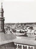 Damascus Syria West Minaret Cityscape Architecture Domes Vtg. Photo 19thC.