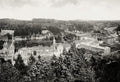 Luxembourg City Centre Grund Valley Fortifications Viaduct Vtg. Photo 19thC.