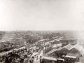 Beijing Beggar's Bridge Peking Cityscape Street Scene Crowds Vtg. Photo 19thC.
