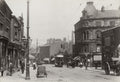 Drake Street Rochdale Lancashire Scene Tram Shops Hotel Vtg. Photo 20thC.