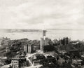 Seattle Washington Cityscape Skyline Smith Tower Waterfront Vtg. Photo 20thC.