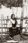 Young Filipina Woman Traditional Dress Portrait Philippines Vtg. Photo 19thC.