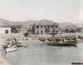 Kobe Japan Bund Waterfront Boats Colonial Architecture Harbor Vtg. Photo 19thC.
