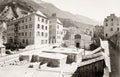 Barges Hautes-Pyrnes France Mountain Spa Town Architecture Vtg. Photo 19thC.
