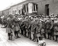 WW1 Black Watch Soldiers Kilts Rifles Inspection Uniforms Vtg. Photo