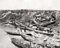 Indigenous Dugout Canoes Vancouver Island Pacific Coast People Vtg. Photo 19thC.