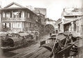 Canton Guangzhou China Canal Sampan Boats Houses Bridge Vtg. Photo 19thC.