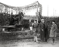France Mr Balfour Howitzer Artillery Soldiers WW1 Military Vtg. Photo