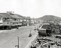 Valparaso Chile Waterfront Street Scene Architecture Port Vtg. Photo 19thC.