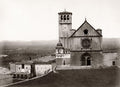 Basilica Of Saint Francis Assisi Italy Church Architecture Vtg. Photo 19thC.