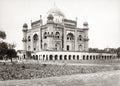 Delhi India Tomb Safdar Jang Mughal Architecture Gardens Vtg. Photo 19thC.