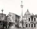 Rome Basilica Santa Maria Maggiore Piazza Column Architecture Vtg. Photo 19thC.