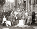 Lord Lansdowne India Group Portrait British Raj Aristocracy Vtg. Photo 19thC.