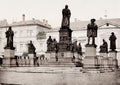 Worms Germany Luther Monument Statues Reformation Square Vtg. Photo 19thC.