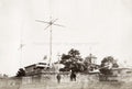 Flagstaff Observatory Melbourne Australia Signal Mast Tower Vtg. Photo 19thC.