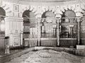 Jerusalem Dome Rock Foundation Stone Sakhra Islamic Shrine Vtg. Photo 19thC.